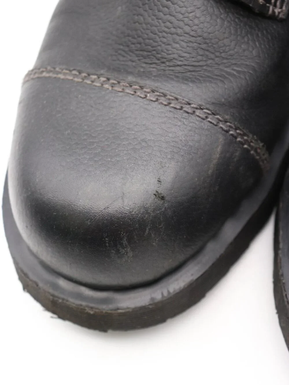 Doc Dr. Martens Ryan Men's Size 13 Black Pebbled Leather Lace Up Combat Boots